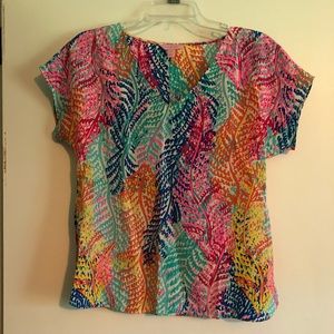 Lilly Pulitzer Electric Feel Top Size XS